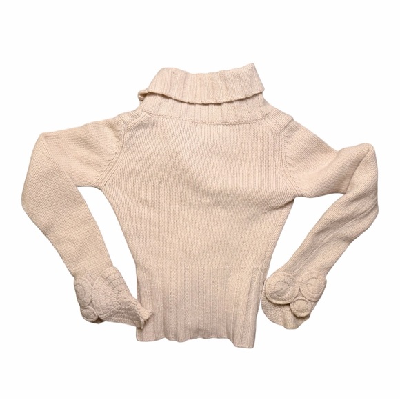 Vintage Cream Knit Cardigan - Picture 5 of 6